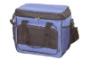 blue large capacity ice cooler bag for food