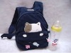 blue lovely bear diaper bag baby