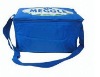 blue polyster cooler bag