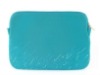 blue portable neoprene laptop bag