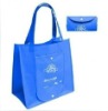 blue promotional tote bag,folding shopping bag