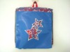 blue sling bag