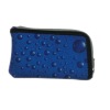 blue solf neoprene camera case