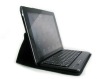 bluetooth wireless keyboard rotating leather case for Ipad 2