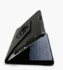 bluetooth wireless keyboard rotating leather case for Ipad 2