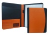 bonded leather conference folder