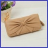 bowknot long zip around designer wallet