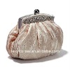 brand crystal mesh ladies party satin purses frames handbags evening bag