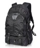 brand high quality nylon black large men backpack