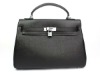 brand men leather brief cases black