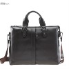 brand men leather briefcase