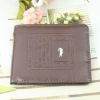 branded leather men's wallet 06007130