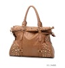 brands pu handbag with beamy luster