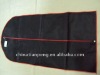 breathable non-woven uniform cover /suit cover /garment cover with red trim