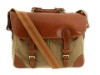 brief bag  canvas shoulder bag