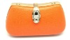 bright PU hard clutch bag/evening bag