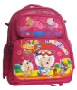 bright color school bag with lovely cartoon(1049)