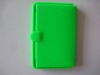 bright color soft silicon rubber card box