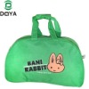 bright colored travelling bag