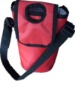 bright-coloured red bottle cooler bag for wine