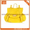 bright yellow color fair ladies backpack