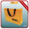 brightly painted shopping bag