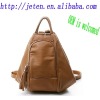 brown canvas backpacks