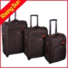brown carry on luggage set