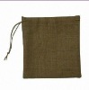 brown cord jute bags natural pouch