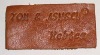 brown garment label kz60024