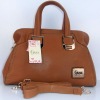 brown hot design PU lady handbag