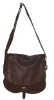 brown tote leather bag A6166