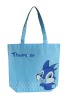 bule rabbit non woven bag