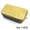 bump shinny clutch purse