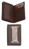 business card holder real leather