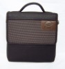 business men leather brief case  computer bag