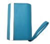 camera case blue PU