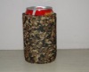 camo neoprene can koozies with base