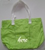 canvas beach bag