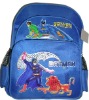 canvas cartoon children school western style backpack