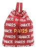 canvas city name fashion souvenir bag