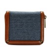 canvas fashion wallet