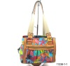 canvas flower print tropical handbags