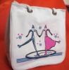 canvas girl shoulder bag/casual shopping bag/customized canvas shopping bag/ladies shopping bag/ladies shoulder bag