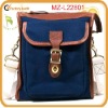 canvas leather messenger bag for men