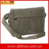 canvas messenger bag