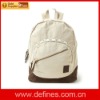 canvas school backpack