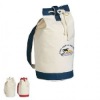 canvas sports drawstring duffle bag