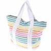 canvas travel tote beach bag