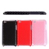 carbon fiber leather back cover for ipod touch 4